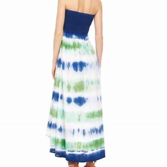NWT Michael Michael Kors Tie-Dye Maxi Dress - Picture 2 of 15